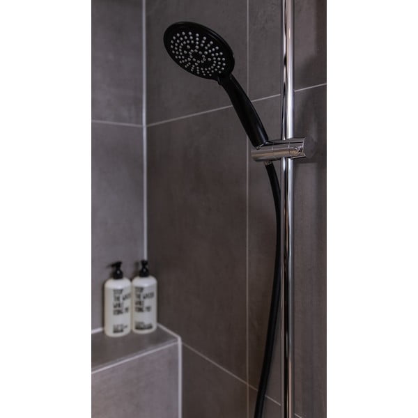 Cev za prhanje Wenko Black Matt, dolžina 175 cm-image-2