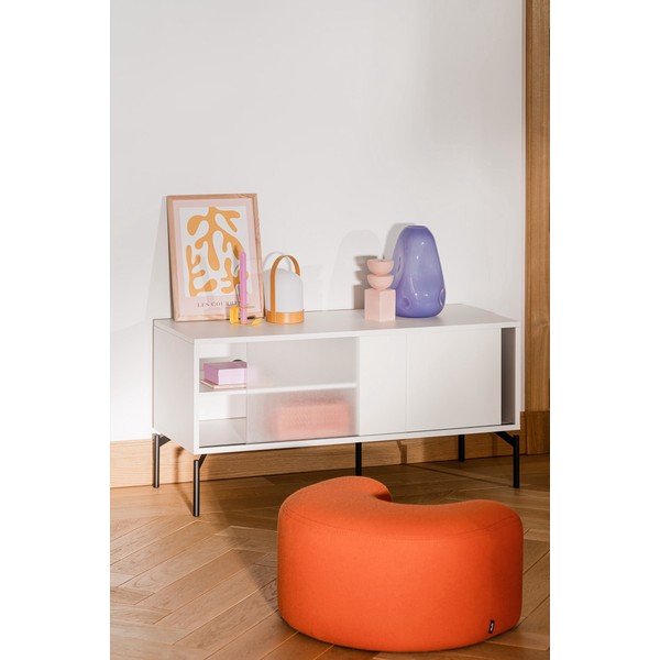 Sivo-bež TV omarica 116x55x42 cm Met Mini – noo.ma-image-4