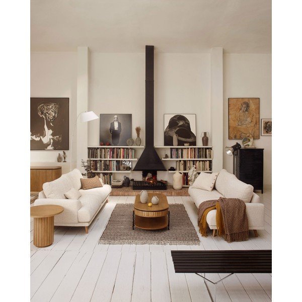 Bež kavč 231 cm Karin - Kave Home-image-1