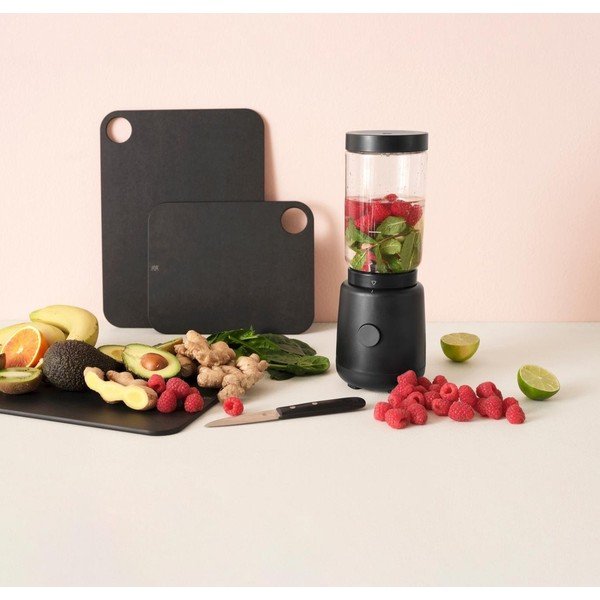 Črn namizni plastičen mešalnik Foodie – RIG-TIG-image-1