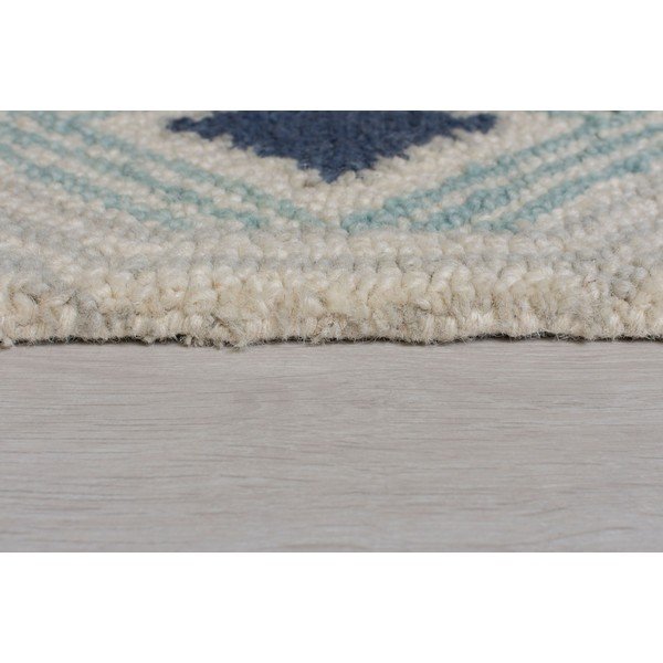 Bež-modra volnena preproga Flair Rugs Marco, 120 x 170 cm-image-2