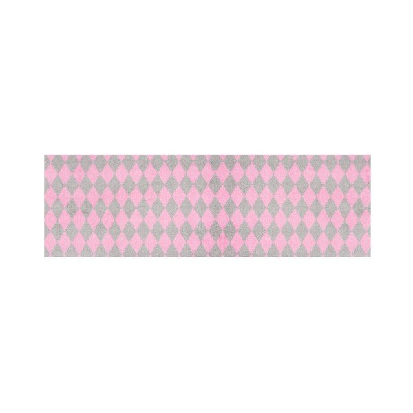 Roza in siva Hanse Home Čarobni cirkus, 50 x 150 cm-image-1