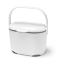 Belo-siv koš za biološke odpadke Addis Caddy, 2,5 l