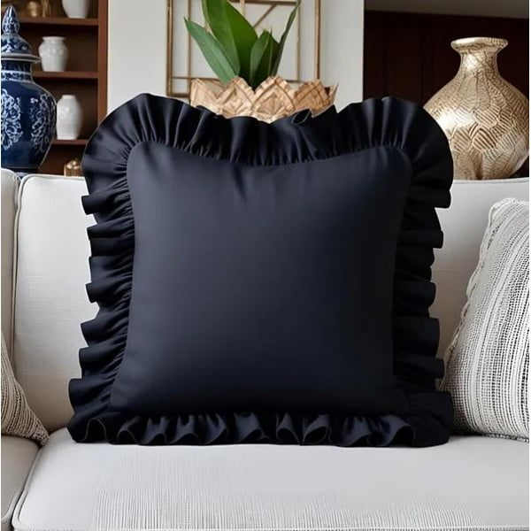 Prevleka za blazino iz mešanice bombaža 40x40 cm Ruffled – Mila Home-image-2