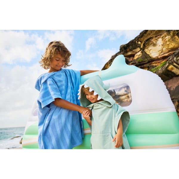 Zelena otroška brisača za plažo s kapuco Sunnylife Monster, 3-6 let-image-2