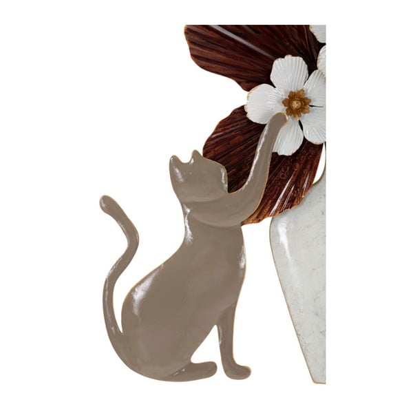 Kovinska stenska dekoracija 55x60 cm Cat – Mauro Ferretti-image-2