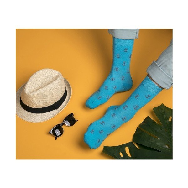 Komplet 5 parov nogavic Funky Steps Blues, velikost 39 - 45-image-2
