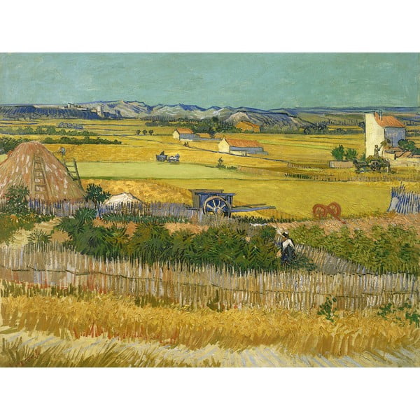 Slika reprodukcija 70x50 cm The Harvest, Vincent van Gogh – Fedkolor