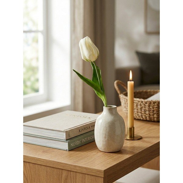 Umetna rastlina (višina 20 cm) Tulip – Ego Dekor-image-1