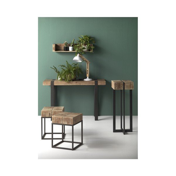 Stolček s kovinskimi nogami Geese Robust, 33 x 33 cm-image-1