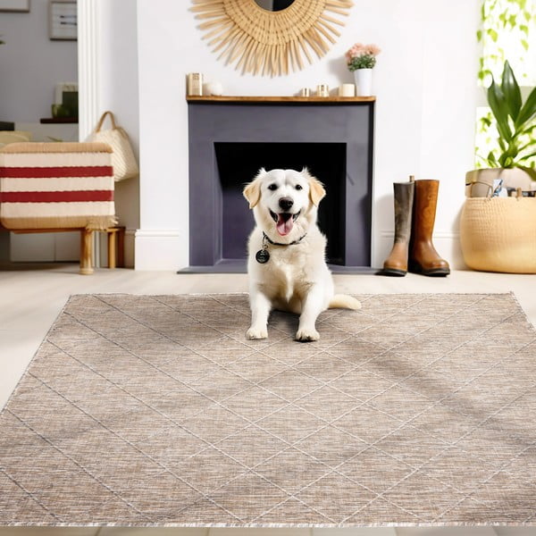 Bež zunanja preproga 120x170 cm Zagora – Ayyildiz Carpets-image-1