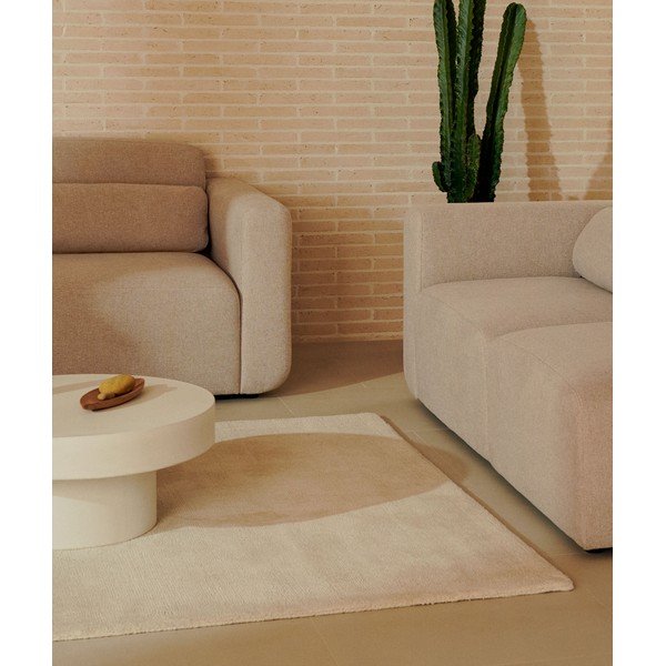 Kremno bela preproga 200x300 cm Empuries – Kave Home-image-1