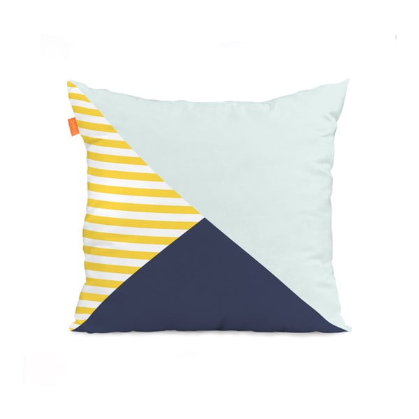 Komplet 2 bombažnih prevlek za vzglavnike Blanc Geo Dot-image-3