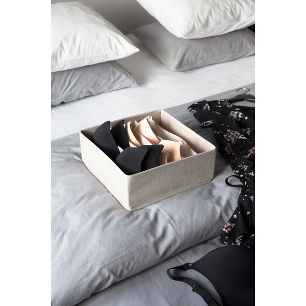 Bež organizator predalov s predali Bigso Box of Sweden Predal, 29 x 11 cm-image-1