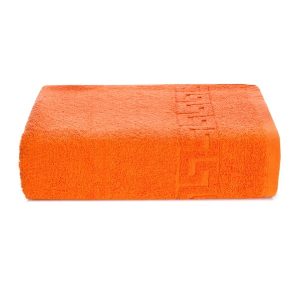 Oranžna bombažna brisača Kate Louise Pauline, 30 x 50 cm