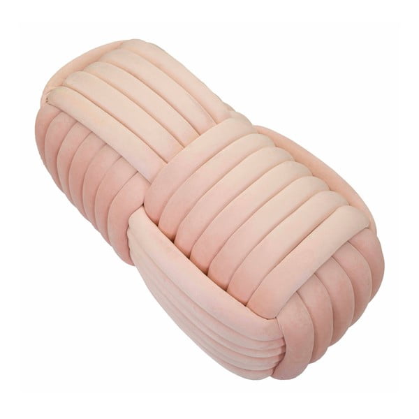 Svetlo rožnata žametna klop Softy – Mauro Ferretti-image-3