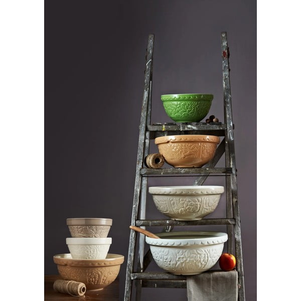 Svetlo rjava skleda iz kamenine ø 24 cm In the Forest – Mason Cash-image-1