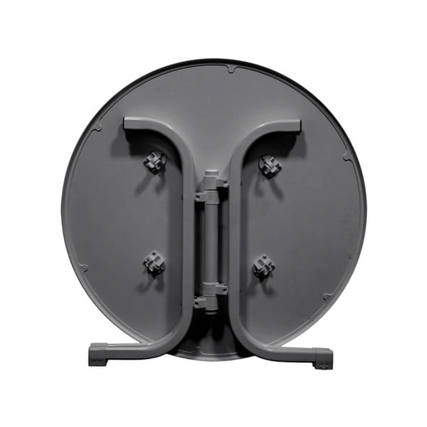 Kovinska okrogla vrtna miza ø 70 cm Pizarra – Dajar-image-2