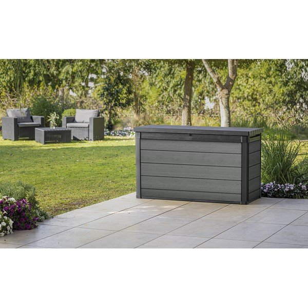 Siva vrtna škatla za shranjevanje Cortina – Keter-image-1