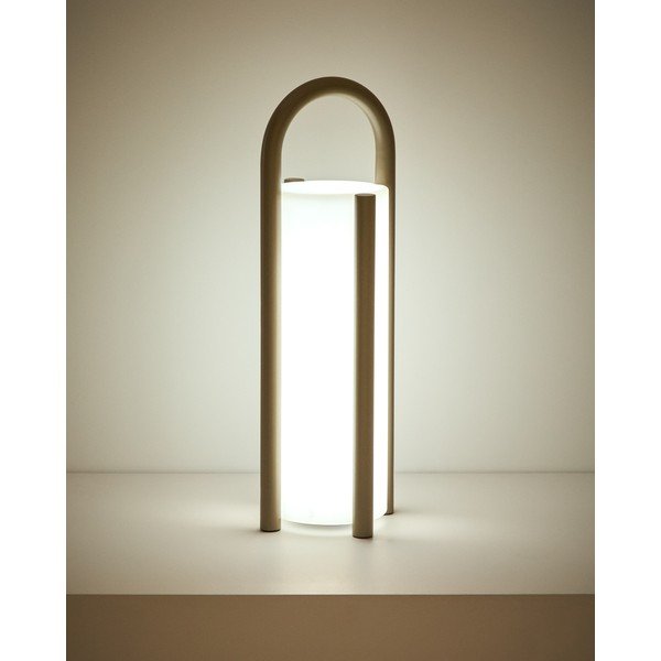 LED prenosljiva zunanja svetilka na USB ø 16 cm Leros – Kave Home-image-3