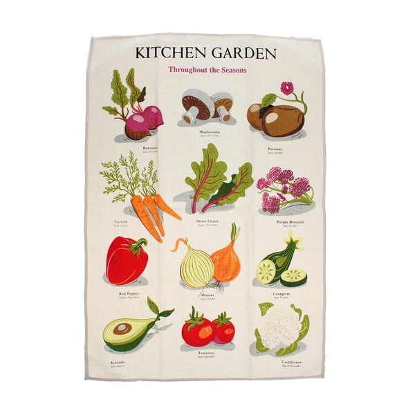 Bombažna kuhinjska krpa 50x70 cm Kitchen Garden – Rex London