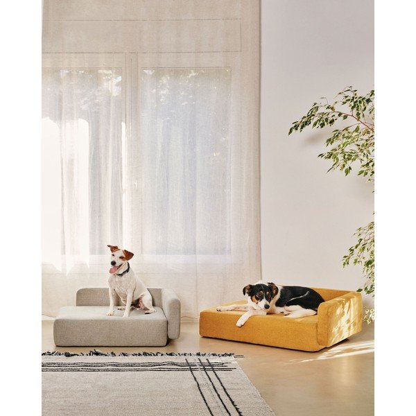 Bež pasja postelja 73x60 cm Bowie - Kave Home-image-3