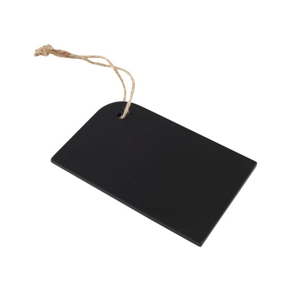 Črna kredna tabla T&G Woodware Rustic, 10,5 x 7 cm