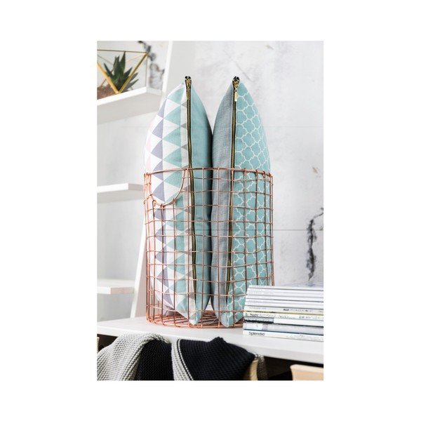 Komplet 2 blazin z polnilom Karup Deco Cushion Pastel Trinity/Peppermint, 45 x 25 cm-image-2