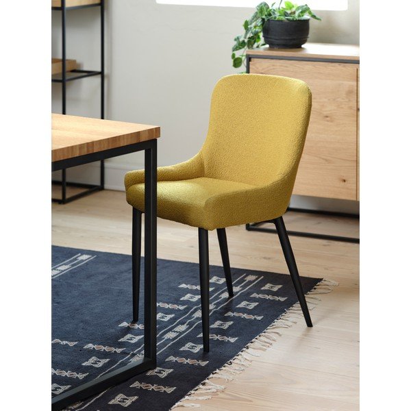 Jedilna miza z mizno ploščo v hrastovem dekorju 90x180 cm Rivoli – Unique Furniture-image-1