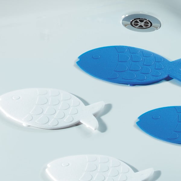 Otroške protizdrsne podloge za kad 5 ks 16x10,5 cm Globefish – Spirella-image-1