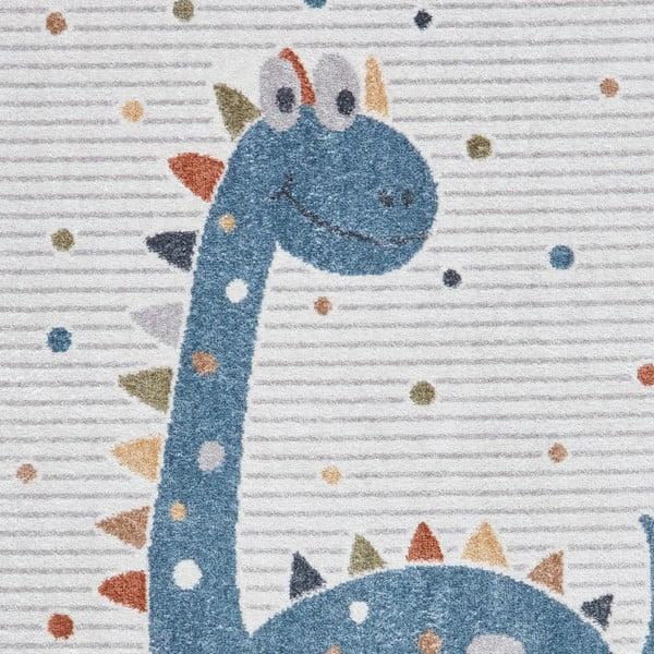 Modra/svetlo siva otroška preproga 120x170 cm Vida Kids Dinosaur – Think Rugs-image-2
