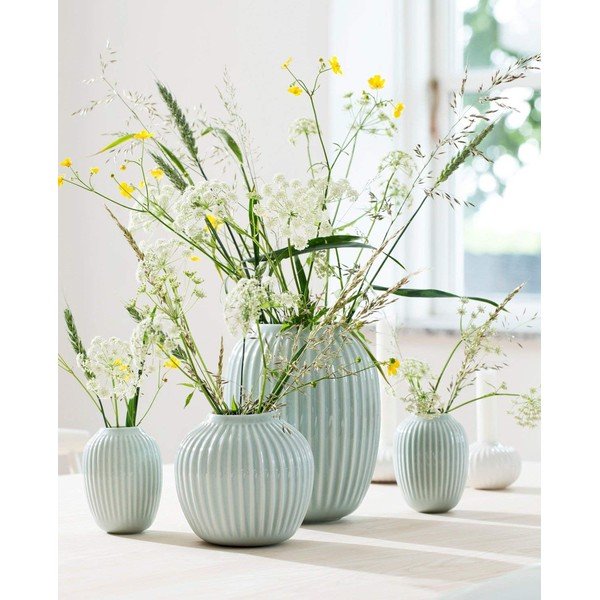 Mint zelena keramična vaza Kähler Design Hammershoi, višina 10 cm-image-1