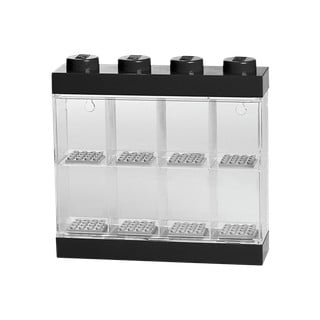 Črno-bela zbirateljska škatla za 8 minifiguric LEGO®
