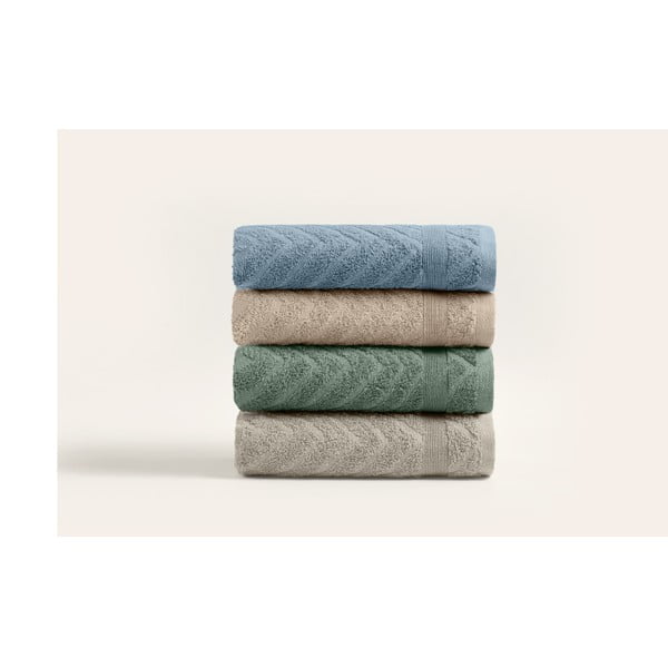 Frotirne bombažne brisače v kompletu 4 ks 50x90 cm – Foutastic