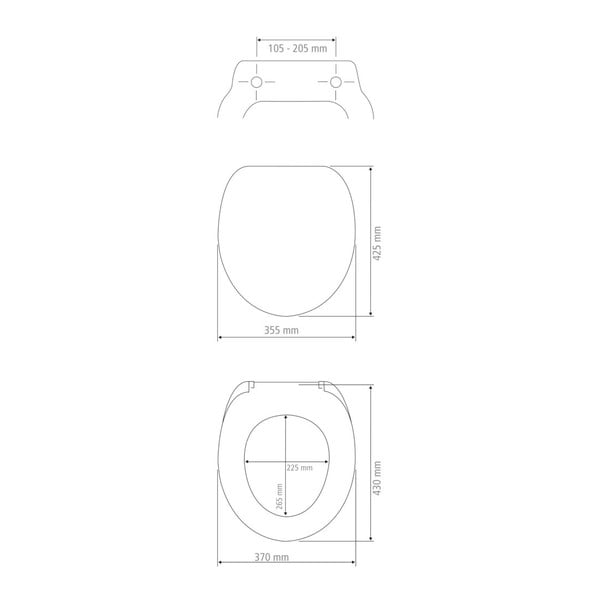 WC deska s počasnim zapiranjem 37 x 43 cm Rustic – Wenko-image-3