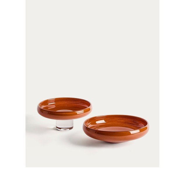 Steklena okrasna skleda ø 34 cm Denuo – Kave Home-image-3