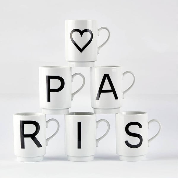 Porcelanast lonček KJ Collection C, 250 ml-image-2