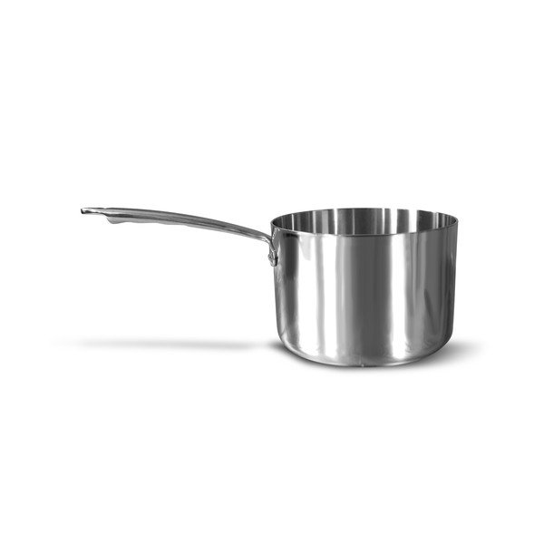 Visok lonec v srebrni barvi Pentole Agnelli 1907, ø 14 cm-image-1