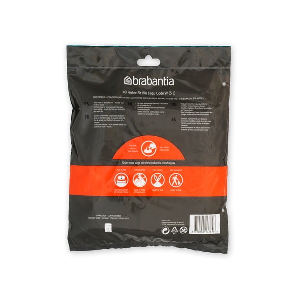 Vrečke za smeti 5 l 40 ks PerfectFit W – Brabantia-image-4