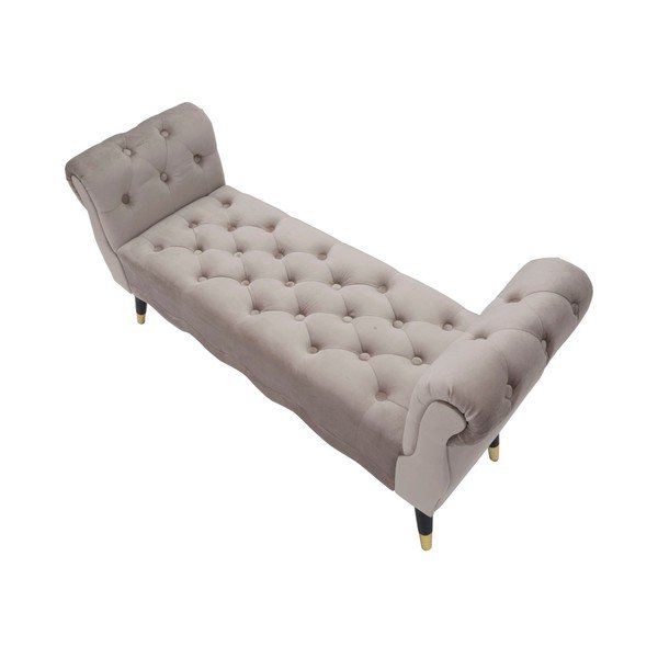 Sivorjava žametna klop Paris – Mauro Ferretti-image-3