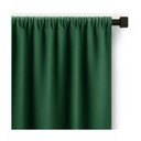 Temno zelena zavesa za delno zatemnitev 140x250 cm Carli – Restilo