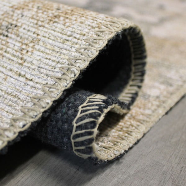 Sivo-bež pralna preproga 115x170 cm Lila Abstract – Flair Rugs-image-2