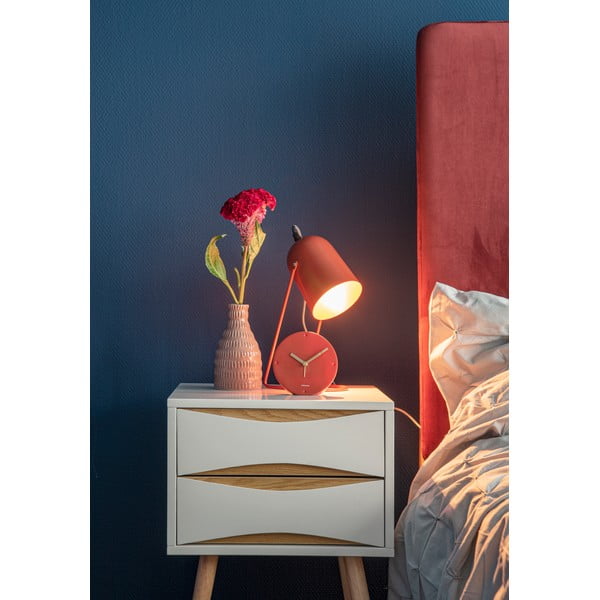 Svetlo roza keramična vaza PT LIVING Nostalgija, višina 16 cm-image-1