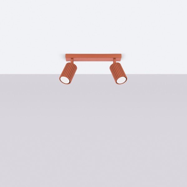 Opečnato oranžno točkovno svetilo 6,5x30 cm Gleam – Sollux-image-4