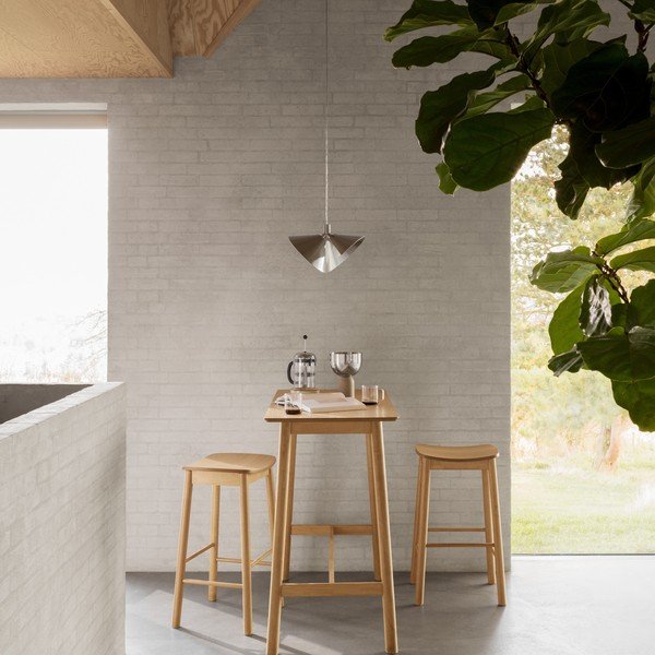 Barsko stol v naravni barvi (višina sedeža 74,5 cm) Barlow – Actona-image-1