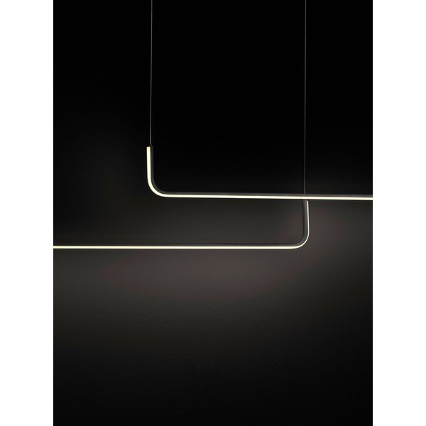 Mat črna aluminijasta LED zatemnitvena viseča svetilka Strita – Nova Luce-image-4