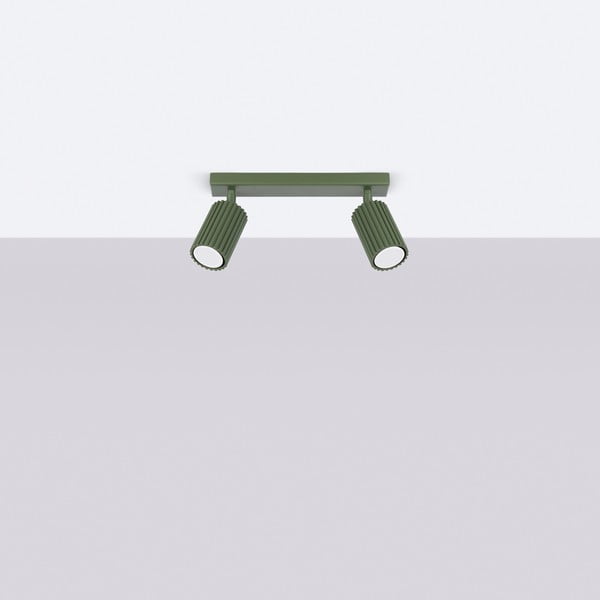 Zeleno točkovno svetilo 6,5x30 cm Gleam – Sollux-image-4