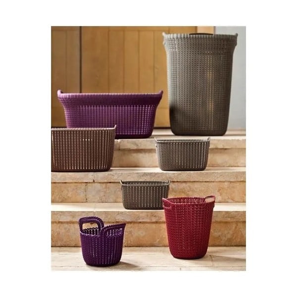 Plastičen koš za perilo 57 l Knit – Curver-image-1