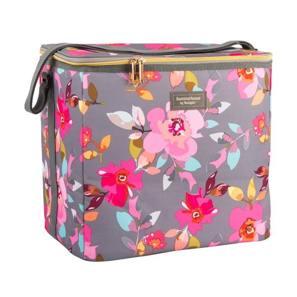 Hladilna torba Navigate Grey Floral Floral, 20 l