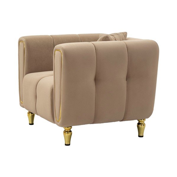 Sivorjav žameten fotelj Alma – Mauro Ferretti-image-3